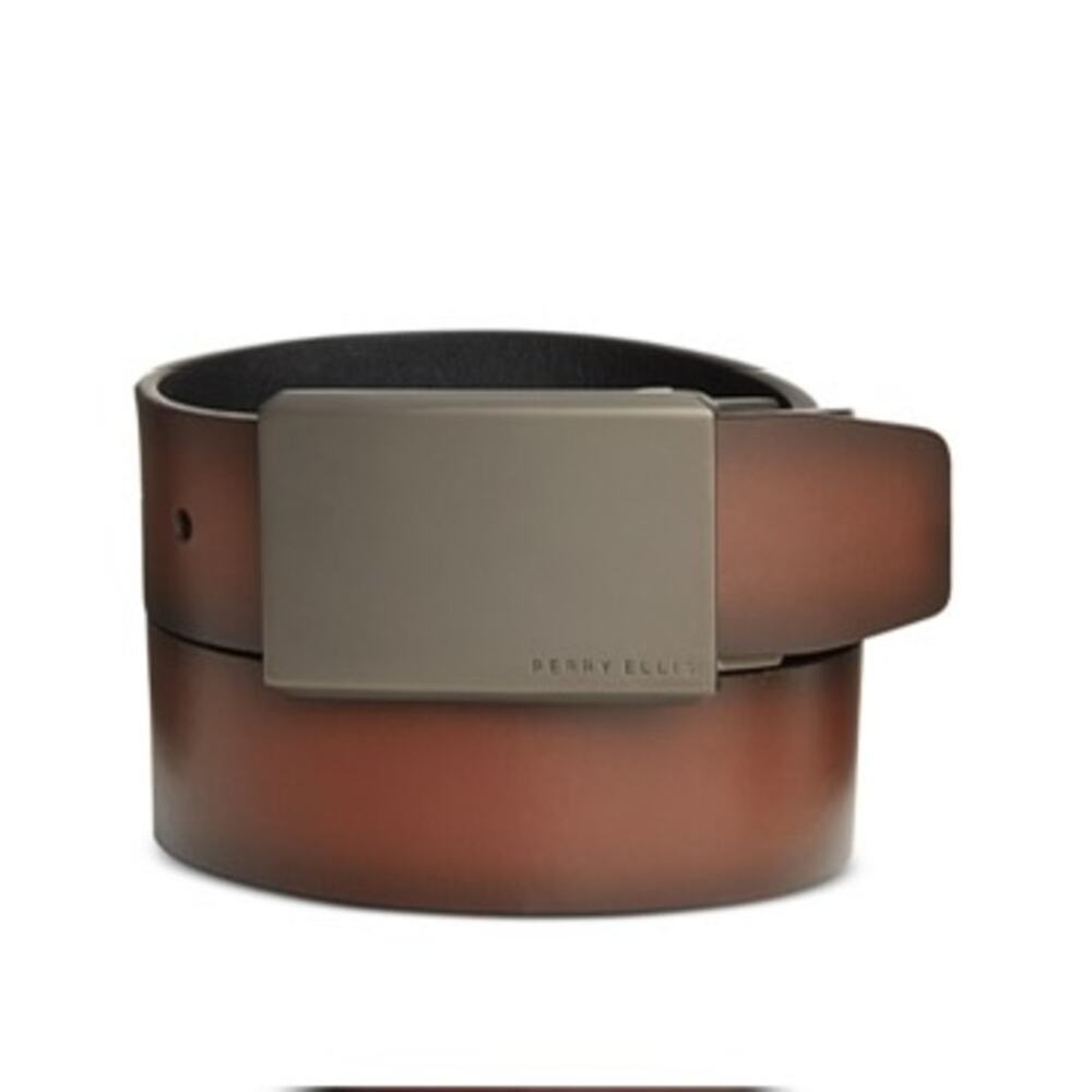 Perry Ellis Dark Brown Belt Size 38‎